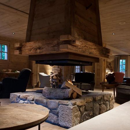 Le Cerf Amoureux Chalet Prive & Spa Sallanches Eksteriør bilde