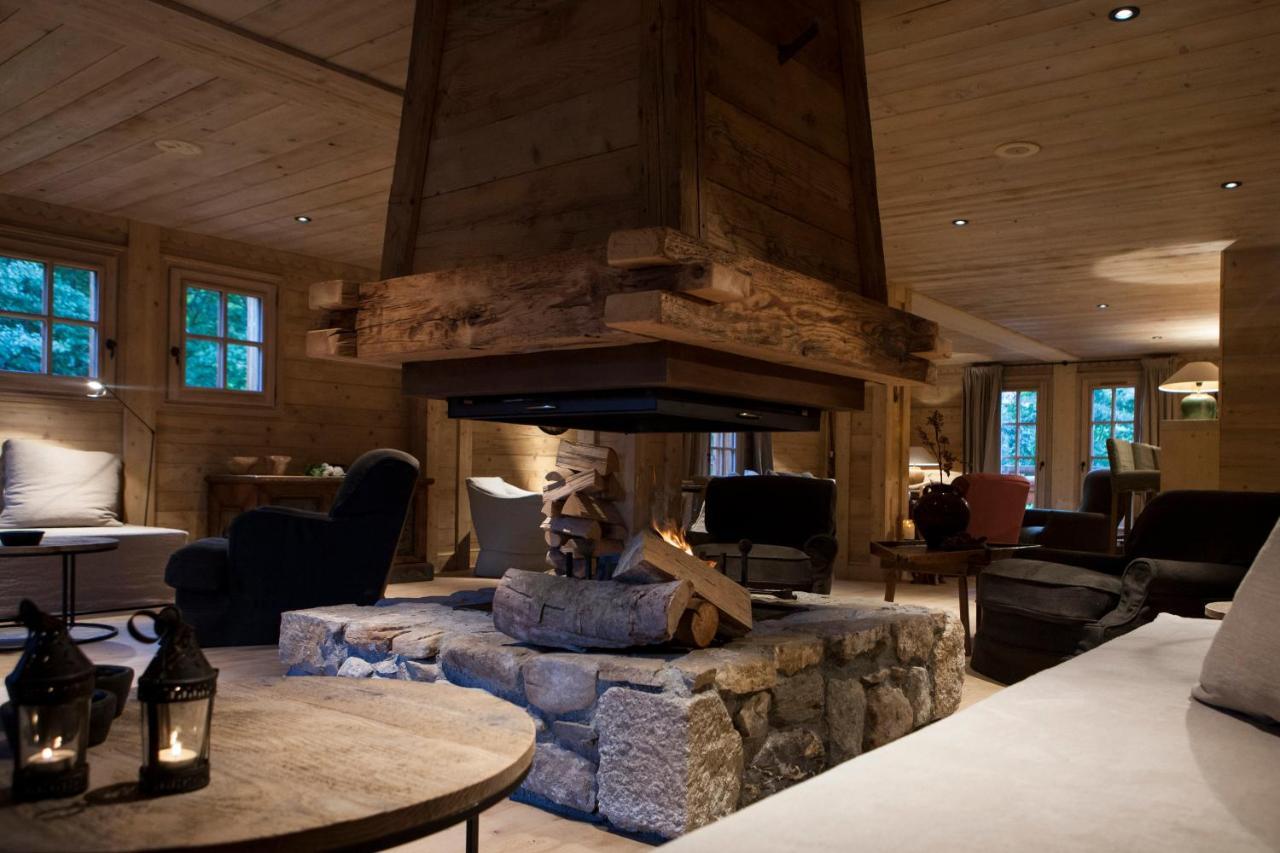 Le Cerf Amoureux Chalet Prive & Spa Sallanches Eksteriør bilde