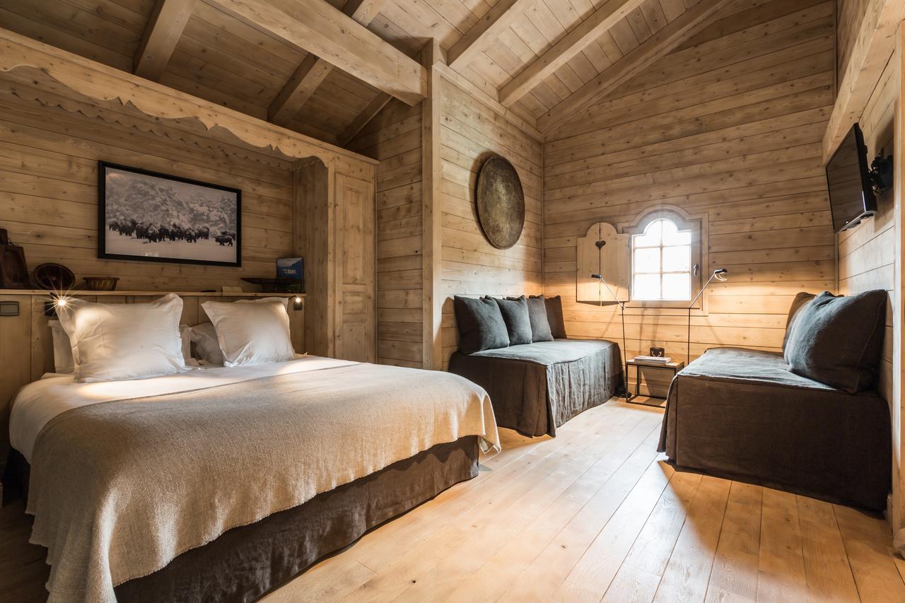 Le Cerf Amoureux Chalet Prive & Spa Sallanches Eksteriør bilde