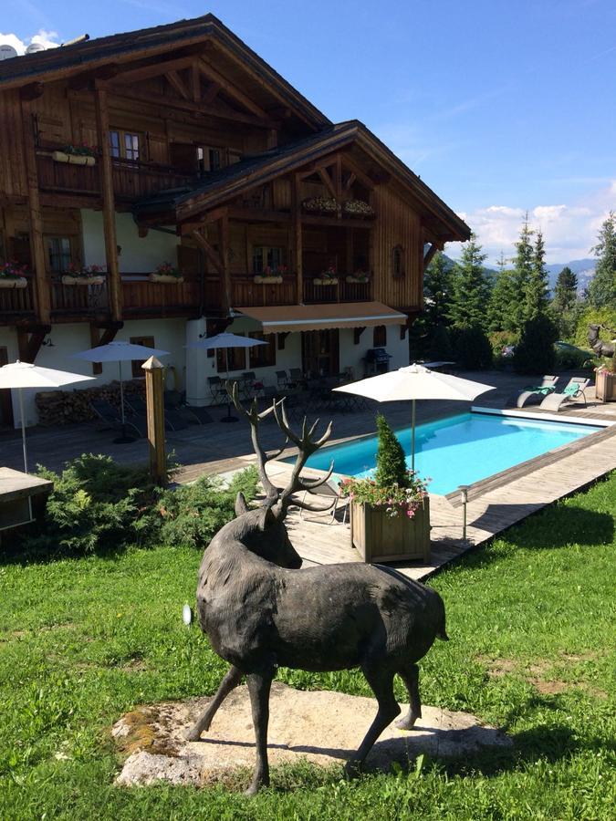 Le Cerf Amoureux Chalet Prive & Spa Sallanches Eksteriør bilde