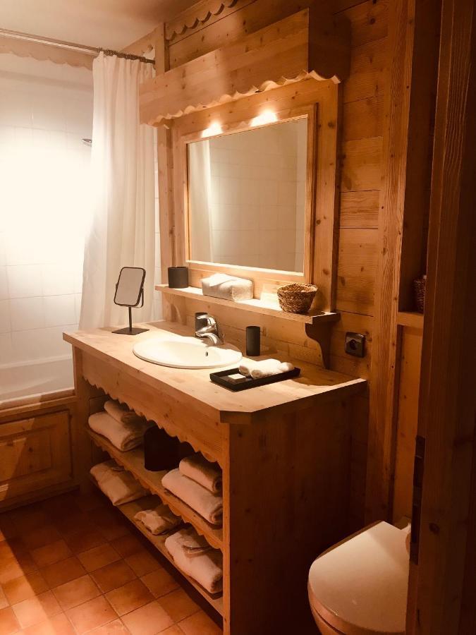 Le Cerf Amoureux Chalet Prive & Spa Sallanches Eksteriør bilde