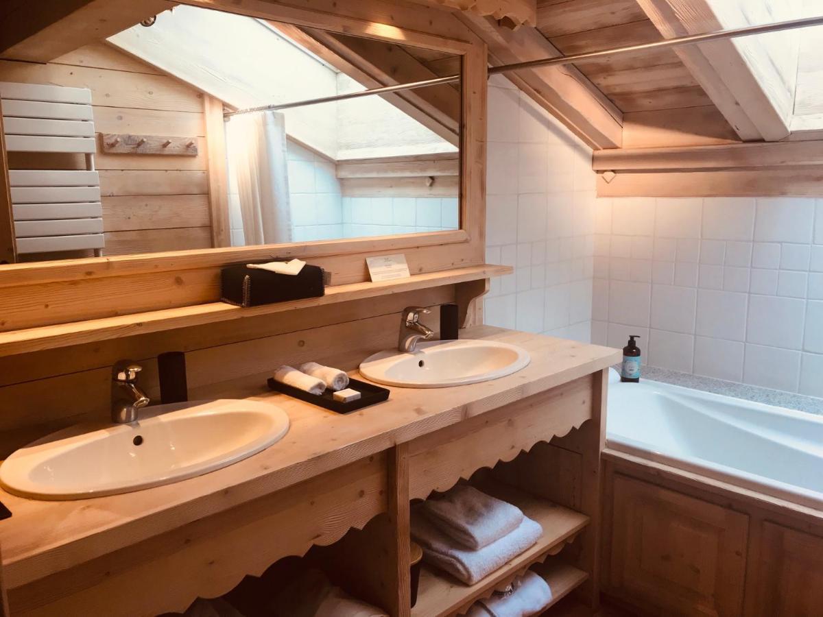 Le Cerf Amoureux Chalet Prive & Spa Sallanches Eksteriør bilde