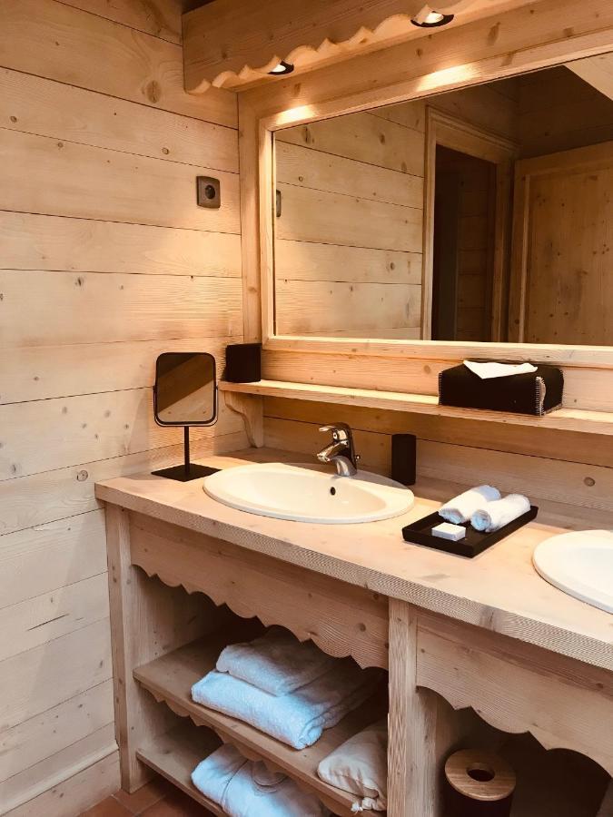 Le Cerf Amoureux Chalet Prive & Spa Sallanches Eksteriør bilde